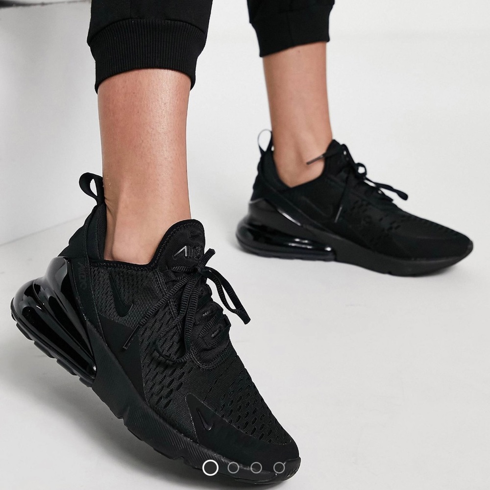 New Nike Air Max 270 Triple Black